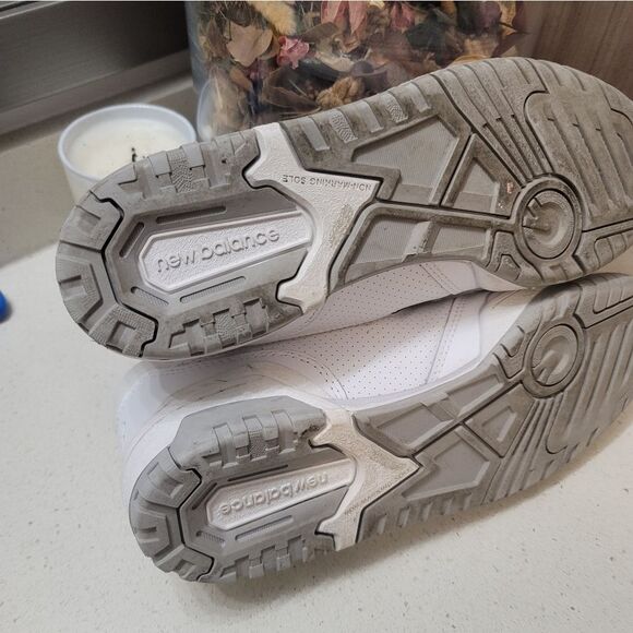 New Balance White Athletic Shoes - Picture 6 of 10